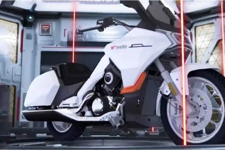 Mirip Honda Gold Wing, PFMoto Asal Cina Tebar Konsep Motor Baru Siap Produksi