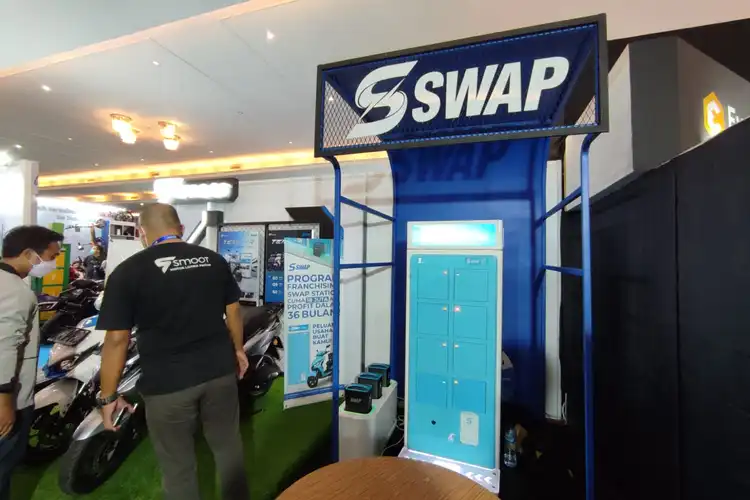 Baterai Motor Listrik SWAP Tawarkan Franchise SWAP Station, Modal Usaha Cukup Rp 18 Juta