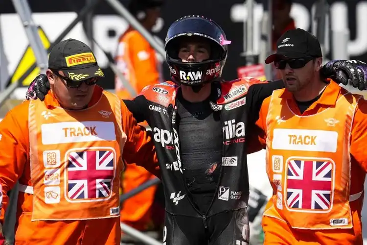 MotoGP Inggris 2022, Aleix Espargaro Terancam Absen Bos Aprilia Bilang Begini