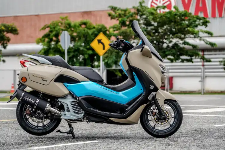Modifikasi Motor Yamaha NMAX, Gaya Touring Ala Biker Thailand