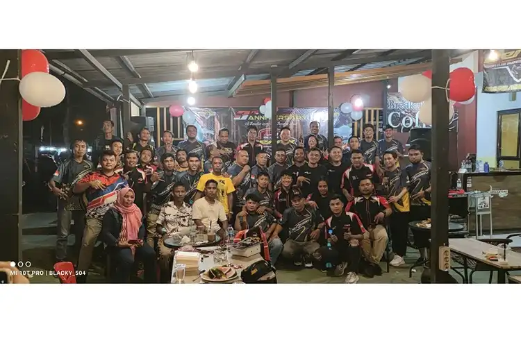 Komunitas Motor Rayakan HUT Sederhana, Tak Terasa ARCI Bobocha Sudah 3 Tahun