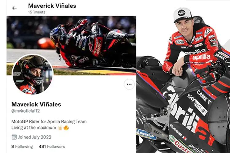 Jadwal MotoGP Misano 2022, Tak Banyak Yang Ngeh Maverick Vinales Aktif Lagi Di Media Sosial Twitter, Tahun Lalu Dihapus