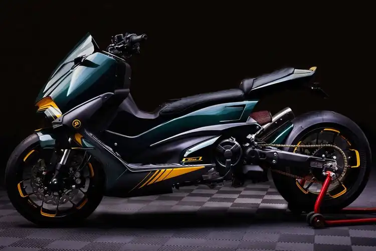 Modifikasi Motor Yamaha TMAX 560 Super Hedon dari Ortolani Customs