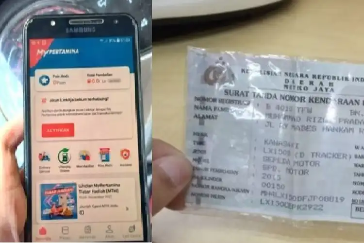 Motor Belum Bayar Pajak Terancam Tak Bisa Isi Pertalite Karena MyPertamina Terhubung Data di Samsat