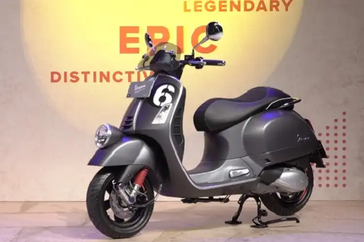 Harga Vespa 2022, Vespa GTV Sei Giorni II Desain Unik Ada Angka 6