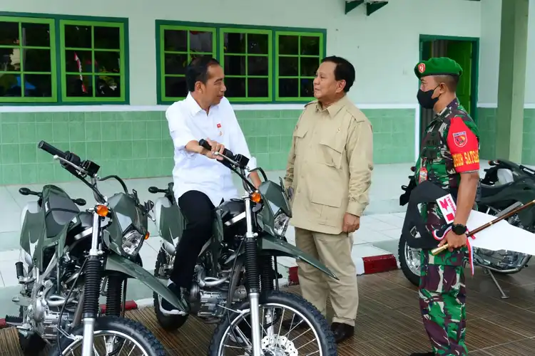Semua Babinsa Bakal Dapat Motor Buatan Dalam Negeri, Begini Janji Prabowo Subianto