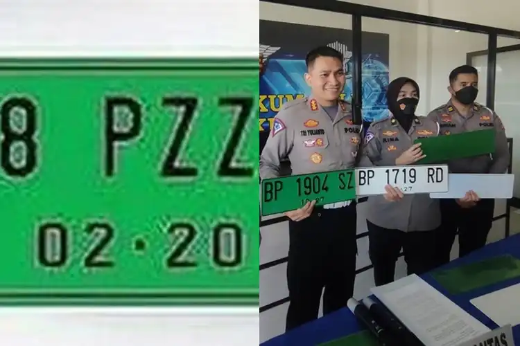 Ada Pelat Nomor Hijau Enggak Cuma yang Warna Dasar Putih, Berlaku di Daerah Ini