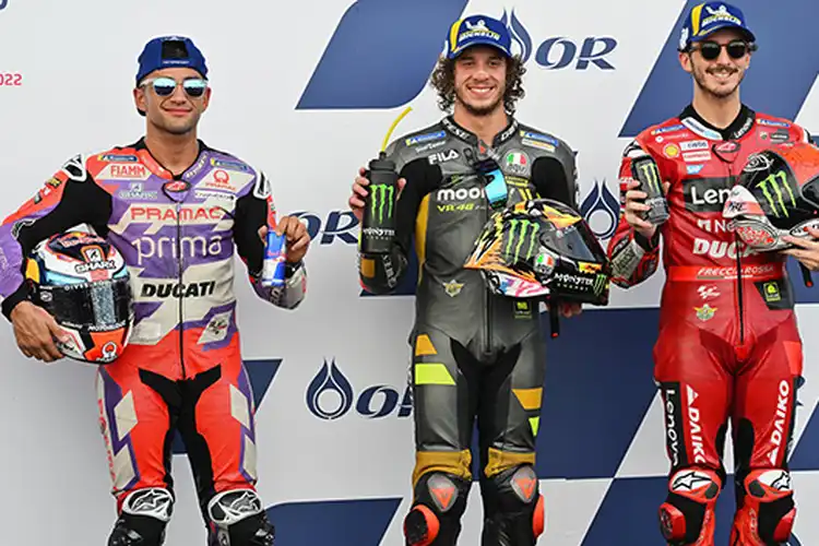 Fakta Seru Di Jadwal MotoGP Thailand 2022, Pembalap Pole Position Di Ducati Lock-out Belum Tentu Juara