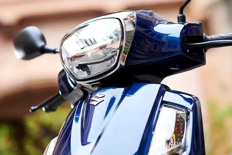 Tampil Retro Seperti Vespa  Motor Baru Suzuki Address 2023 Konsumsi Bensinnya Tembus 52 Km/liter