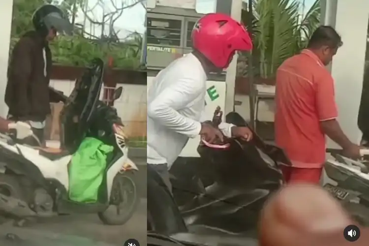 Viral Pengendara Motor Yamaha Soul GT Beli Pertalite Rp 269 Ribu, Ada Apa Dengan Tangkinya?