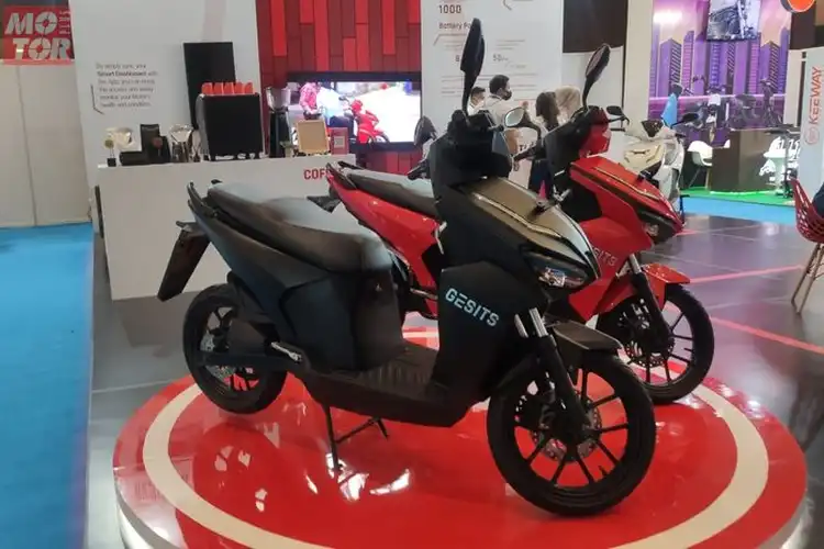 Update Harga Motor Listrik Gesits, Bisa Tempuh Jarak Sampai 100 Km Ini Syaratnya