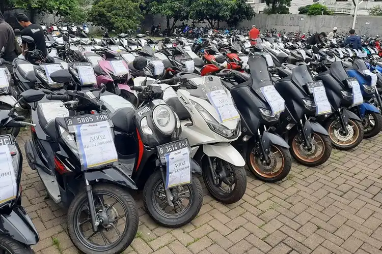 Motor 2022 Tarikan Leasing Di Lelang Otolink, Pilihan Banyak Harga Murah Meriah