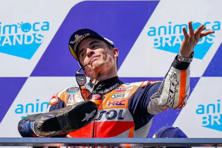 Live Streaming MotoGP Malaysia 2022, Start Front Row Marc Marquez Siap Tampil Lepas