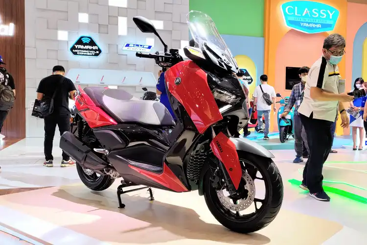 Pilihan Warna Yamaha XMAX Connected yang Meluncur di IMOS 2022