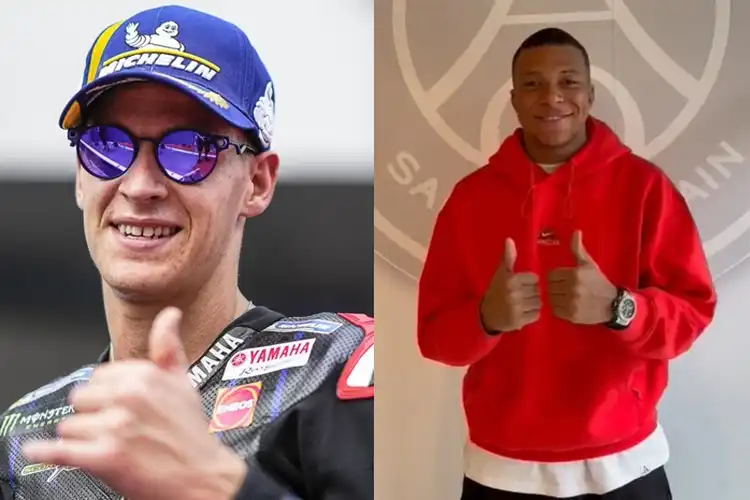Jadwal MotoGP Valencia 2022, Fabio Quartararo Dapat Dukungan dari Striker PSG Kylian Mbappe