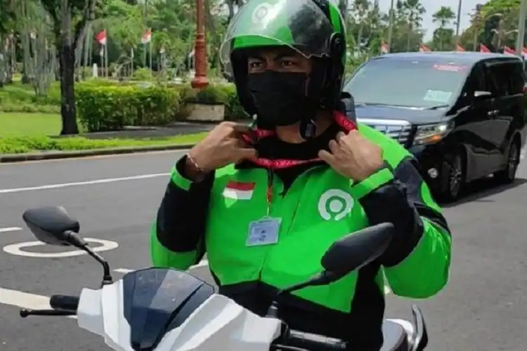 Driver Ojol Full Senyum Selama KTT G20 Bali, Dapat Honor Rp 200 Ribu Per Hari
