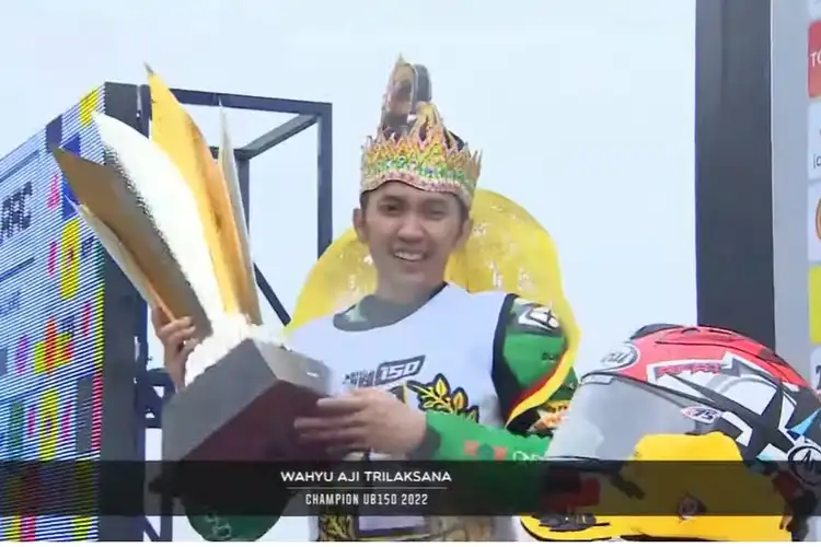 Wahyu Aji Kembali Juara Asia UB150 ARRC 2022 Dengan Sejarah Baru