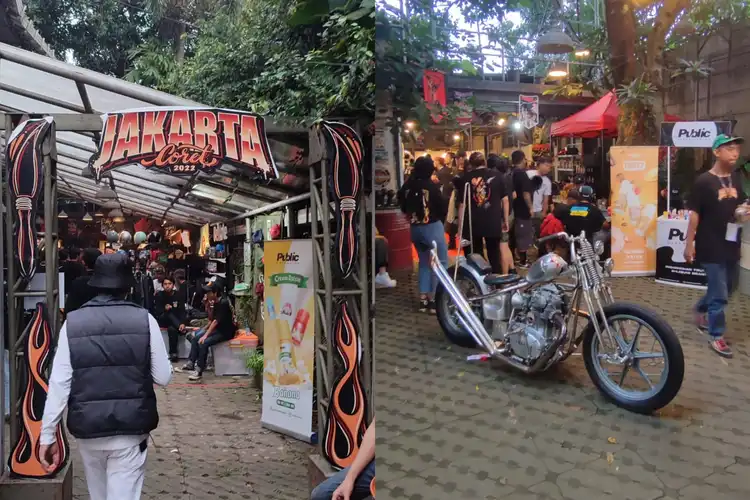 Banyak Motor Custom Kece di Jakarta Coret 2022, Digagas Penggiat Custom Painting