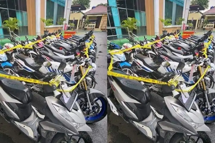 20 Motor Curian Diamankan Di Polres Tangerang Selatan, Ini Daftarnya Buruan Dicek