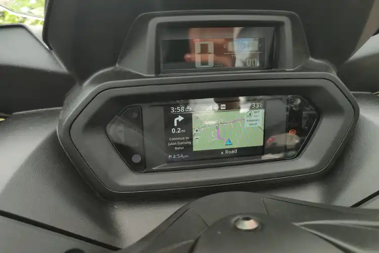 Motor Matic Yamaha XMAX Connected Punya Fitur Navigasi GPS, Begini Tampilannya