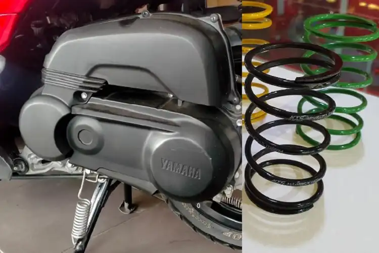 Penyebab Per CVT Motor Matic Yamaha Fazzio Lemah dan Rusak, Bikers Wajib Paham