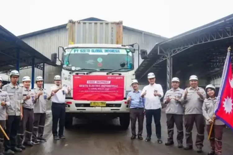 Keren Motor Listrik Gesits Mulai Dijual Buat Pasar Otomotif Nepal