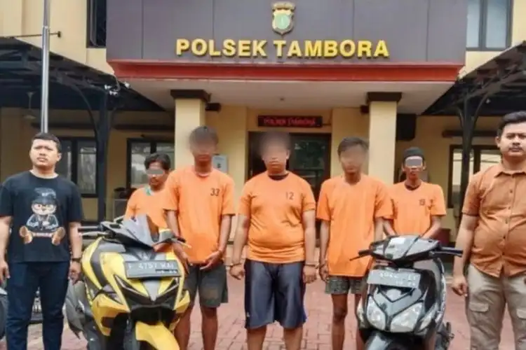 3 Maling Motor Ditangkap Ngaku Polisi dan Beraksi di Tambora, Tuduh Pemotor Langgar Lalu Lintas