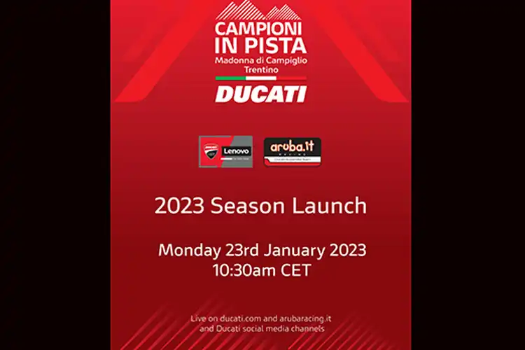Cek Fakta Launching Ducati Lenovo Team 2023, Kode Tersembunyi Tampak Dari Waktu Tanggal Dan Bulan