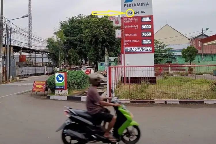 Ketahuan Siapa Pemilik SPBU Pertamina Hanya Lihat dari Kode yang Tertera di Plang Depan Pom Bensin