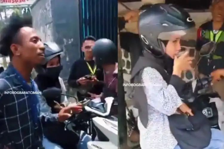 Debt Collector Pepet Pemotor Cewek di Bandung, Ojol sampai Warga Turun Tangan