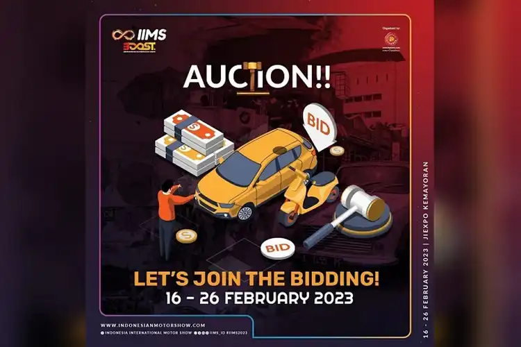 Selain Motor Baru, IIMS 2023 Hadirkan Lelang Motor, Ini Cara dan Syarat Ikutannya