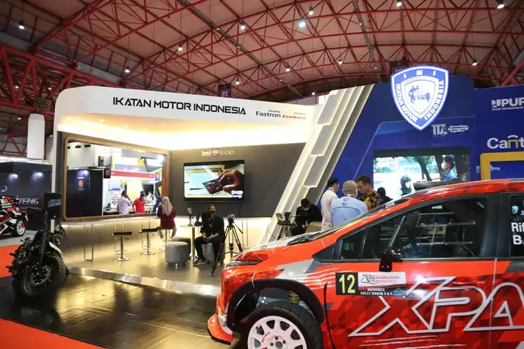 Ramaikan IIMS 2023, Pertamina Lubricants Kolaborasi Bareng IMI Pusat Demi Puaskan Pengunjung