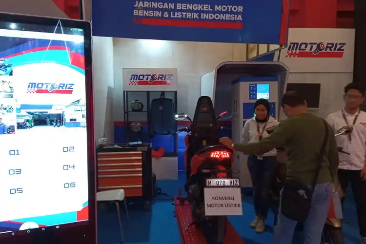 Peluang Bengkel Modifikasi Motor Listrik Bareng Motoriz Cuma Di IIMS 2023, Siapkan Modal Segini