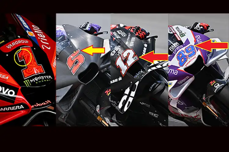Ada Bintang Di Nomor Start Pembalap MotoGP 2023, Fakta Bukan Sembarang Bintang