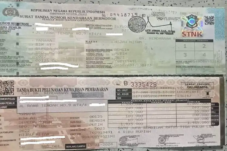 Tak Perlu KTP Asli untuk Bayar Pajak Kendaraan, di Samsat Ada Pemutihan Pajak Mati Lama Digratiskan