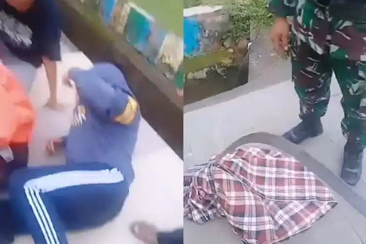 Anggota TNI Tangkap Tiga Remaja Usai COD Celurit 1,5 Meter Di TMII, Pemotor Sampai Emosi