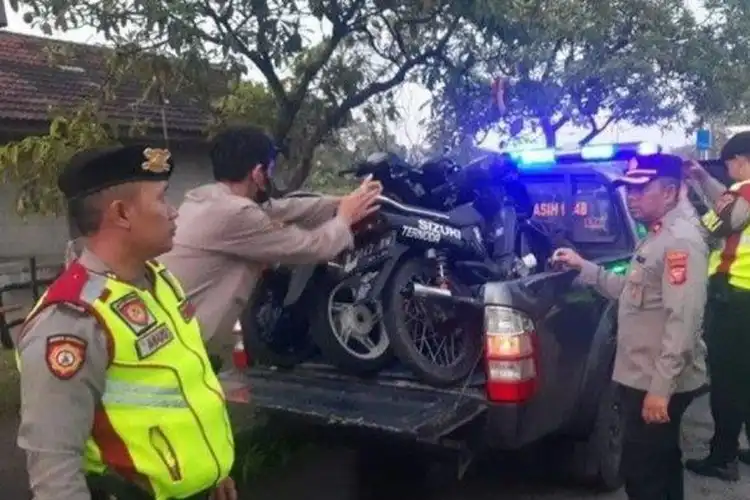 Ngabuburit Sambil Balap Liar, 3 Motor di Bandung Dikandangin Sampai Lebaran