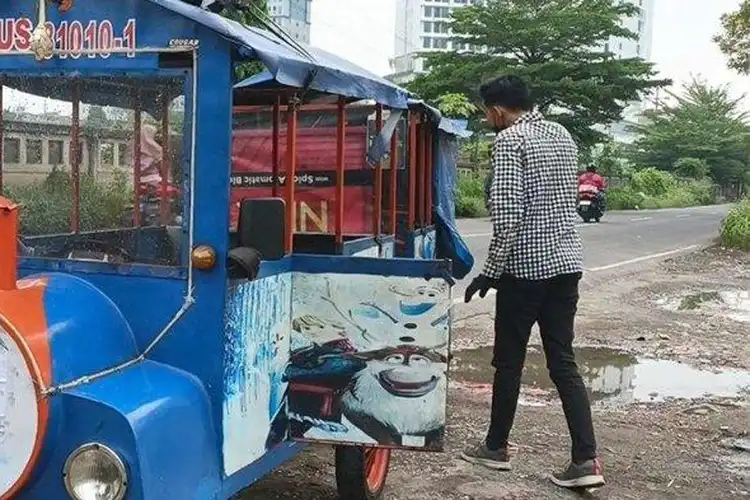 3 Pemudik Viral Lebaran 2023, Dari Motor Gerobak Hingga Motor Odong-Odong