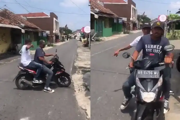 Waspada Modus Tarik Motor Mengaku Orang Samsat di Jogja Pemotor Wanita Dipukul