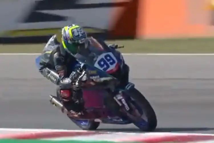 Race 2 WSSP300 Catalunya 2023 Pembalap Indonesia Galang Hendra Pratama Keluar 10 Besar