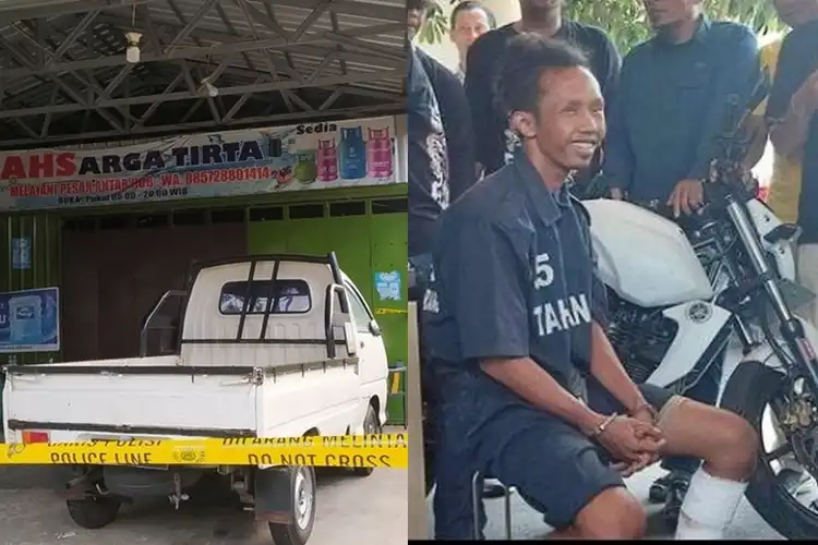 Sadisnya Pembunuhan Bos Depot Air Isi Ulang Di Semarang, Motor Murah Tipe Sport Sempat Dibawa Kabur
