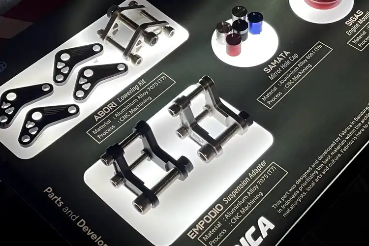 Bikin Bangga, Fabrica Spare Part Modifikasi Motor Vespa Dari Bandung Tembus Pasar Eropa