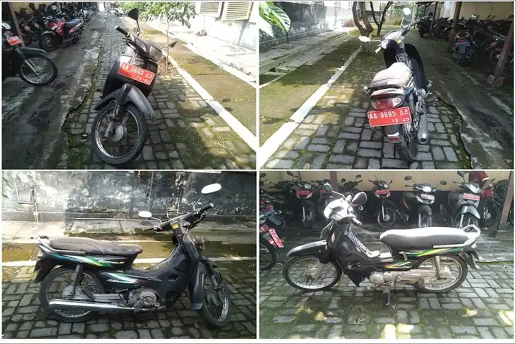 Paket Rp 2 Jutaan Lelang Motor Murah Langsung Dapat 6 Unit Ada STNK dan BPKB di Magelang, Sikat Bro