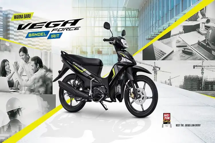 Cicilan Paling Murah Rp 800 Ribuan, Motor Baru Yamaha Vega Force Pas Buat Ojek Online Nih Bro