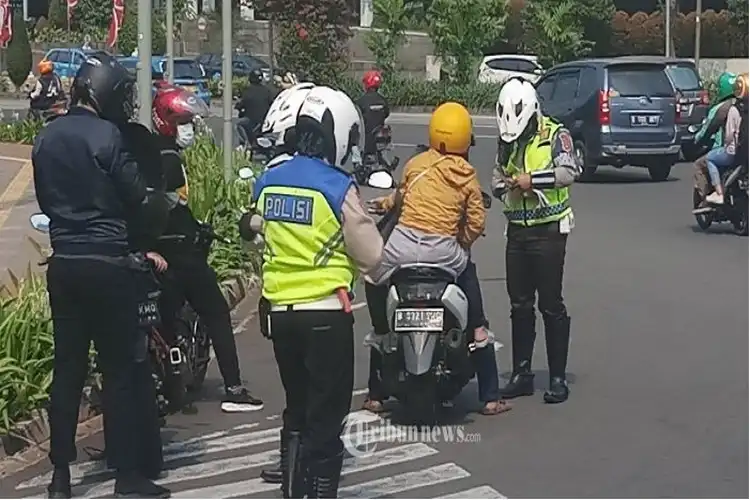 Ribuan Pengendara Ditilang Dalam Razia Operasi Patuh Jaya 2023 di Jakarta