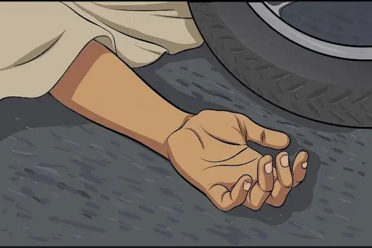 Pemotor Honda CB Tewas Tabrak Tiang MRT di Blok M, Kurang Hati-hati Berujung Oleng