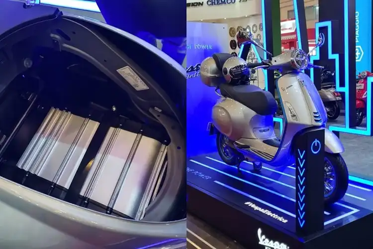 Nongol di GIIAS 2023, Baterai Vespa Elettrica Bikin Kaget Harga di Atas Motor Yamaha XMAX