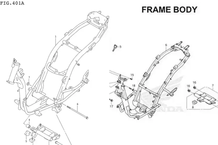 Pantas, Harga Resmi Rangka eSAF Honda BeAT Lebih Murah dari Rangka Suzuki Nex II, Segini Selisihnya
