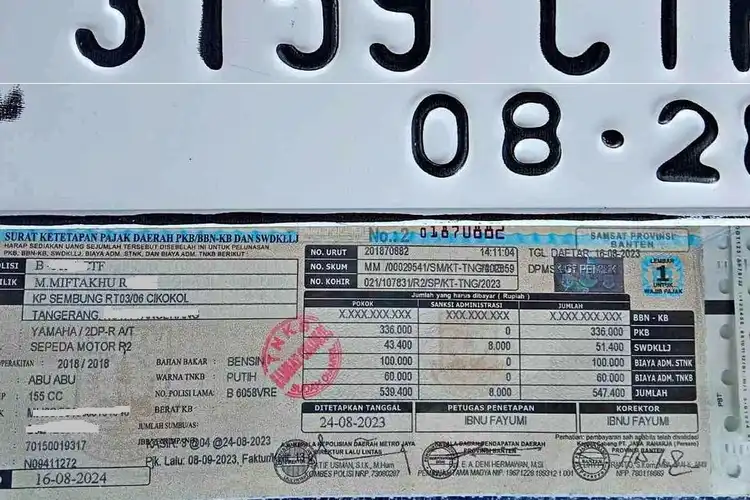 Aturan Baru Kendaraan Jadi Bodong Jika Tak Lulus Uji Emisi Data Registrasi di Samsat Dihapus Permanen