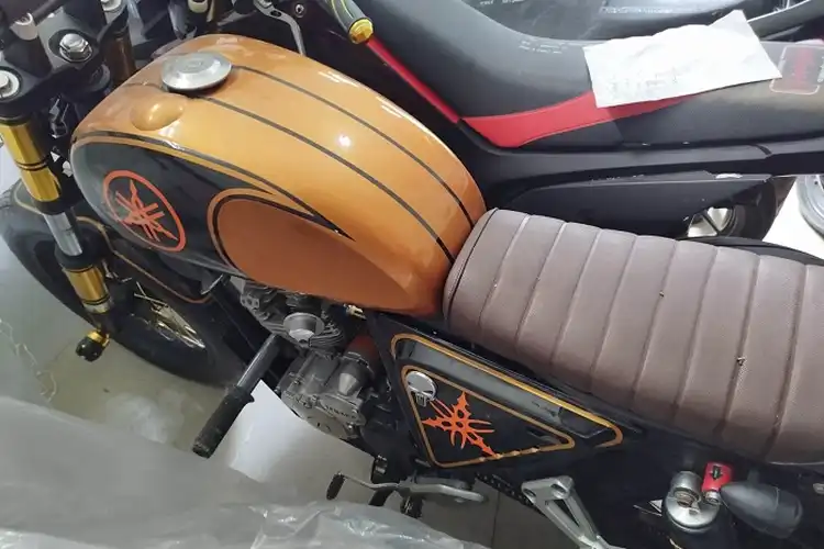 Motor Murah Yamaha Scorpio Sudah Kena Modifikasi Surat Lengkap Dijual Rp 5 Jutaan Cocok Buat Anak Skena